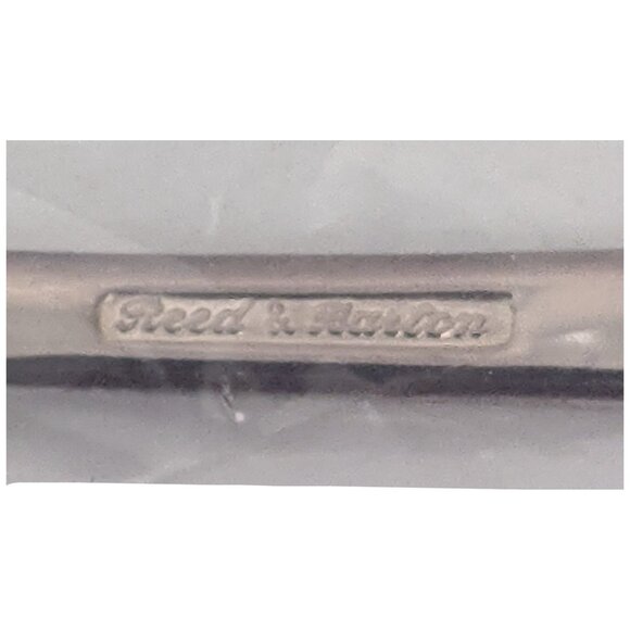 Reed & Barton Silverplate Infant Feeding Spoon Great Gift Idea USA Vtg Sealed - Picture 9 of 14